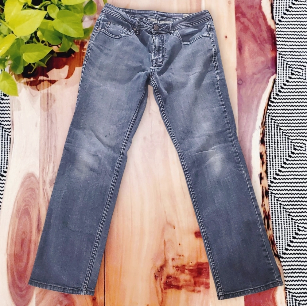 Buffalo Jack-X Slim Straight Stretch Light Indigo Jeans